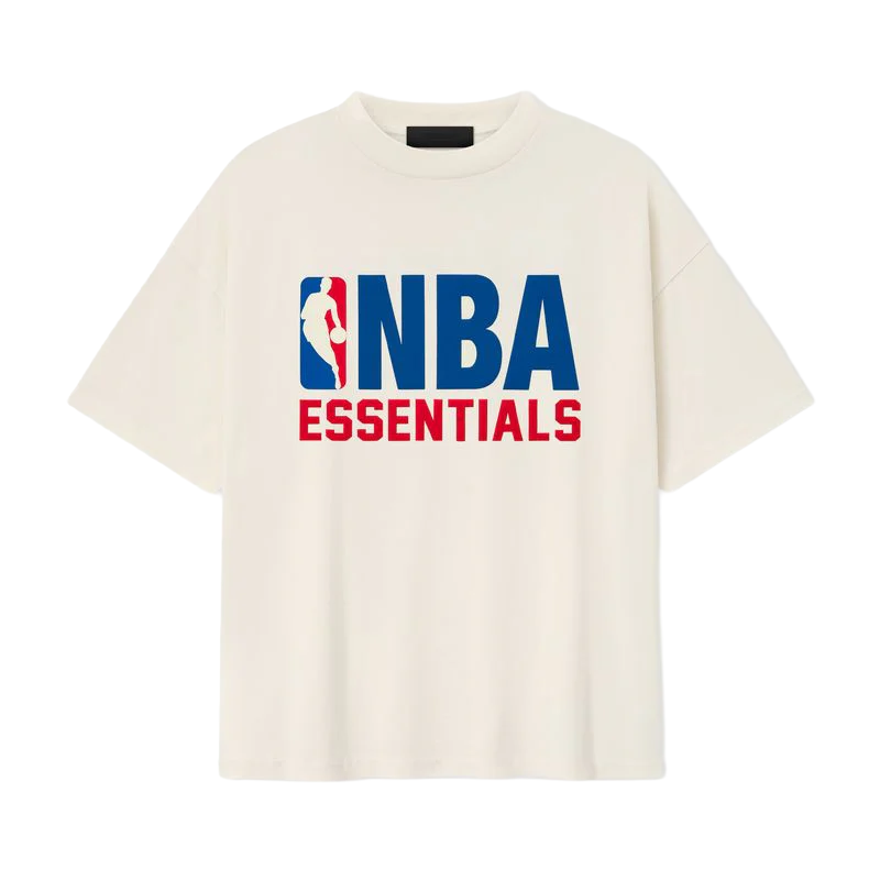 Fear of God Essentials NBA 90s Tee Cream White