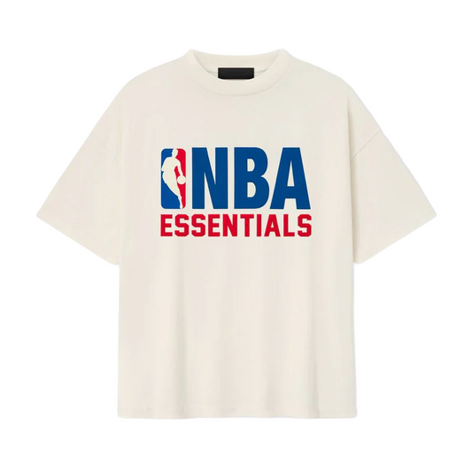 Fear of God Essentials NBA 90s Tee Cream White