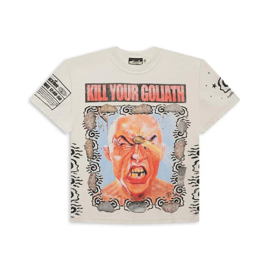 Hellstar Kill Your Goliath T-Shirt White