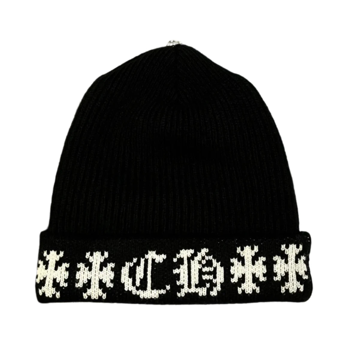 Chrome Hearts Big Daddy Cashmere Beanie Black