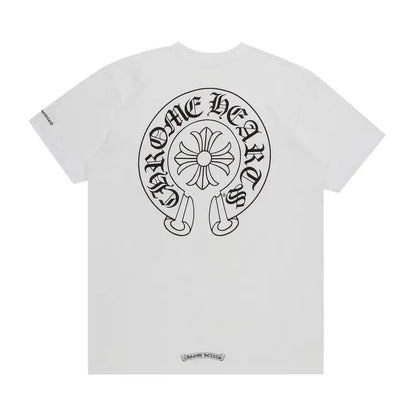 Chrome Hearts Horseshoe Logo Pocket T-Shirt White