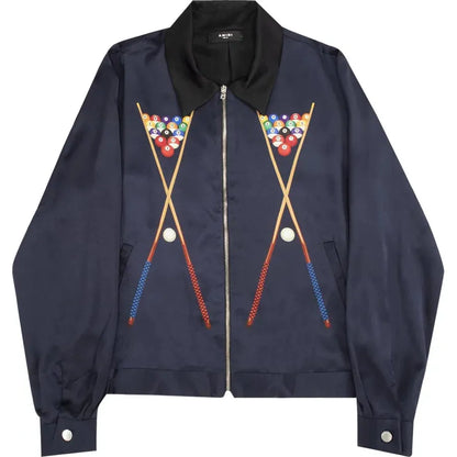 Amiri Billards Jacket Navy