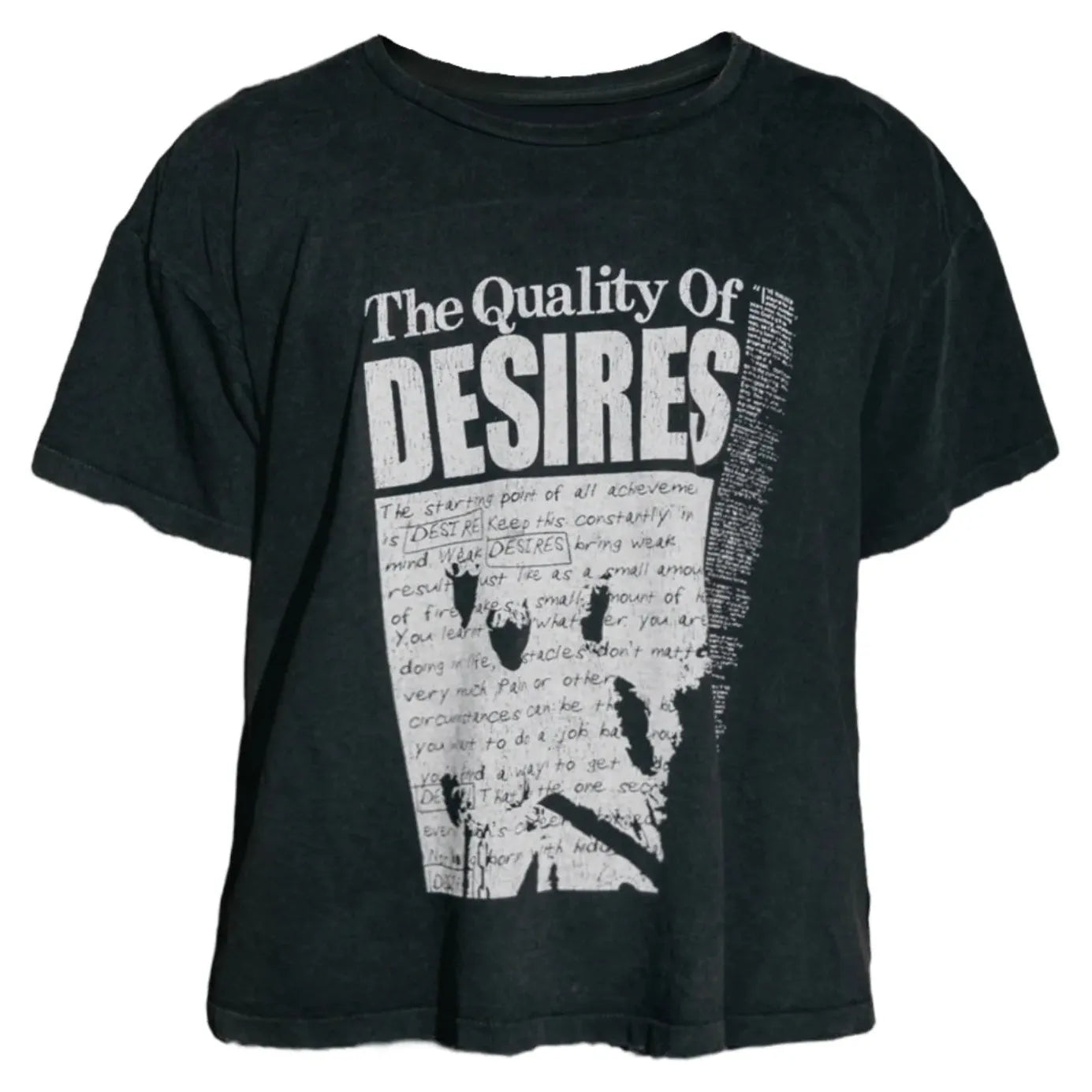 Matière De Désirs Quality Of Desires T-Shirt Faded Black