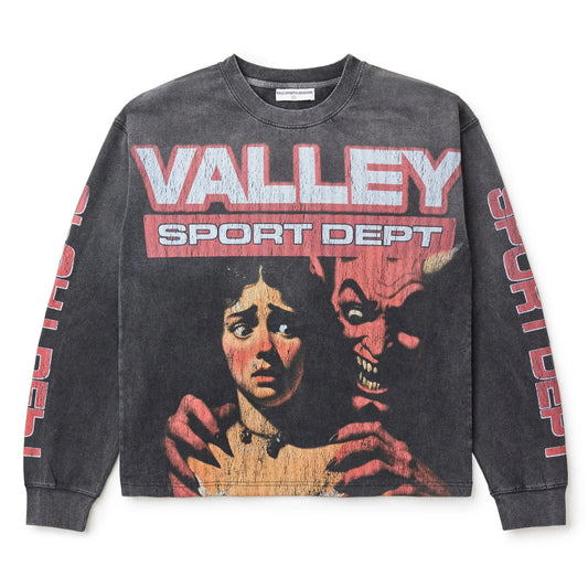 Vale Forever Devils Advocate L/S T-Shirt Washed Black