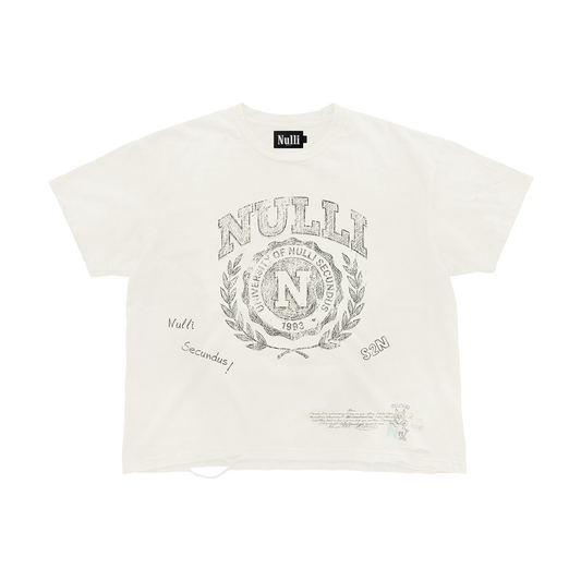Nulli University Tee Cream