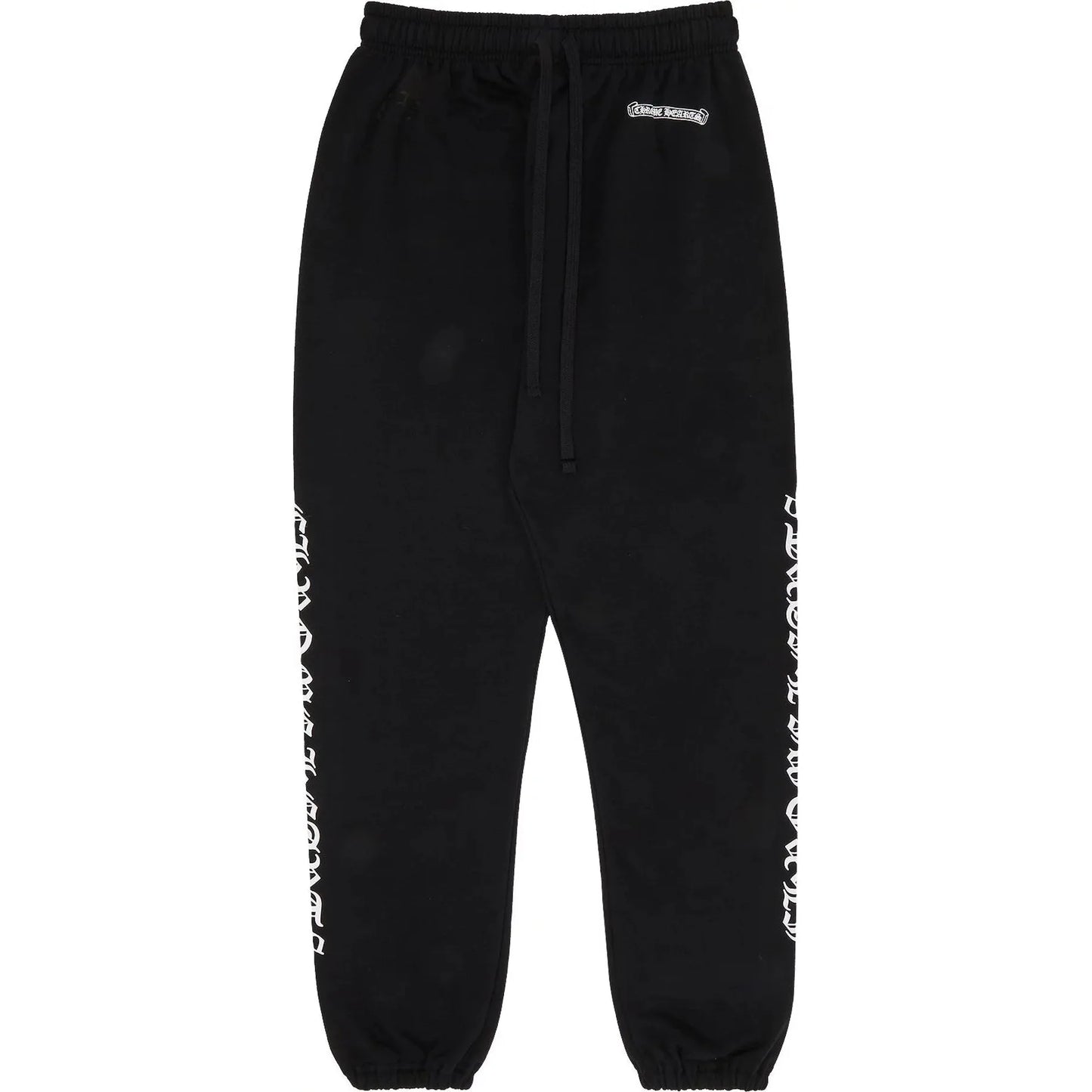 Chrome Hearts Scroll Logo Sweatpants Black