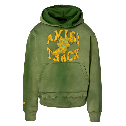 Amiri Track Hoodie Green