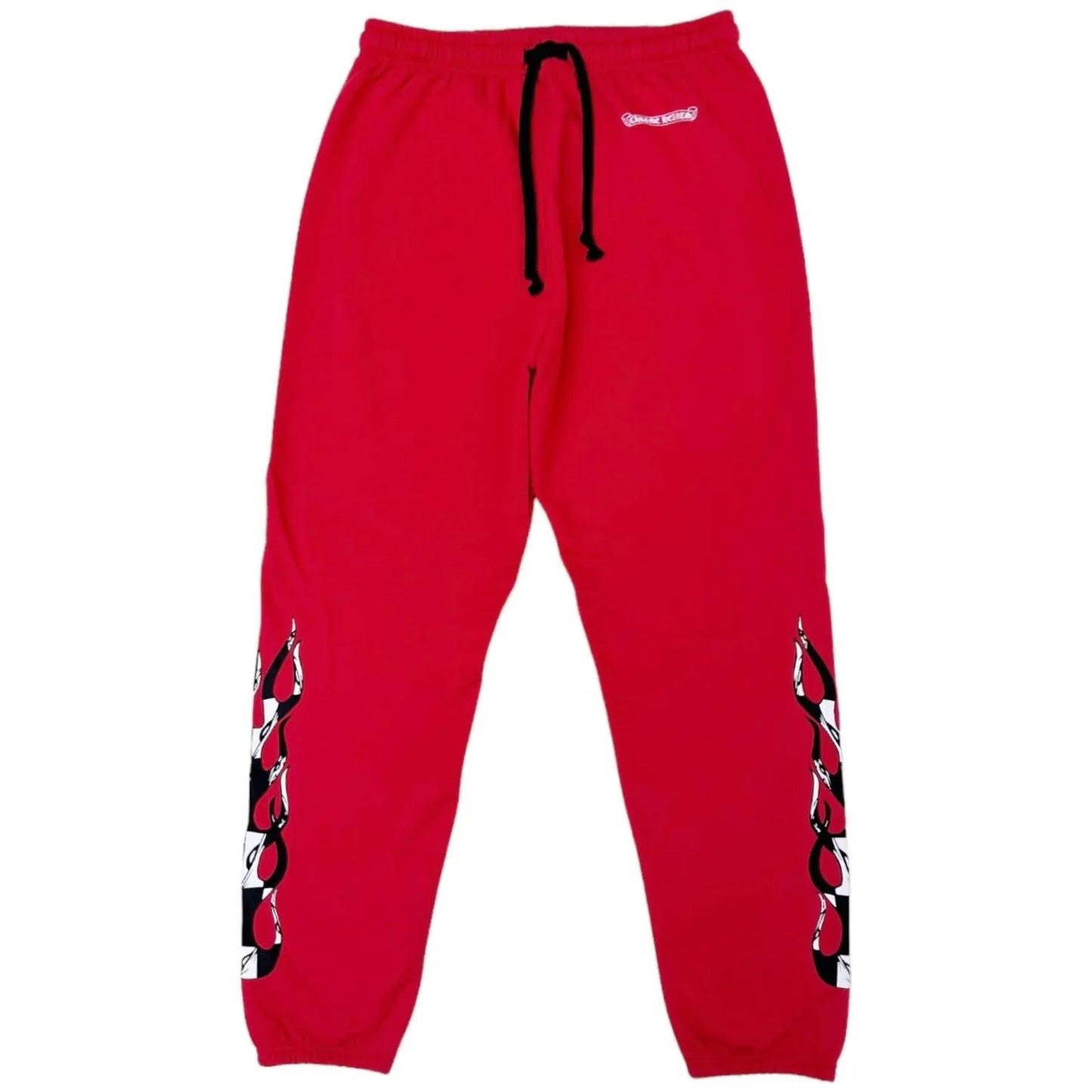 Chrome Hearts Matty Boy Flame Sweatpants Red