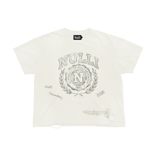 Nulli University Tee Cream