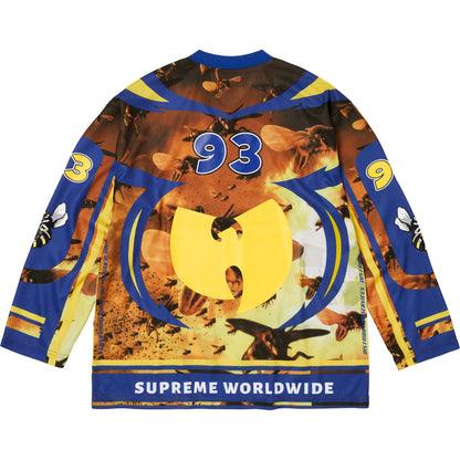 Supreme Wu-Tang Clan Hockey Jersey Blue