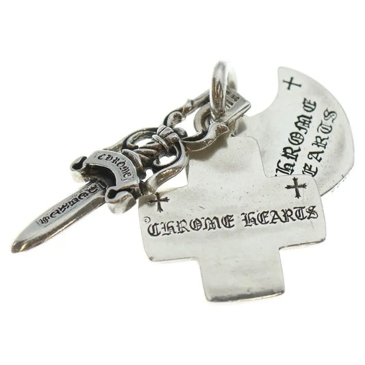 Chrome Hearts Silver 3 Trinkets Pendant