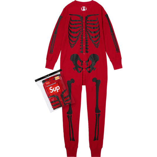 Supreme®/Hanes® Bones Thermal Union Suit (1 Pack) Red