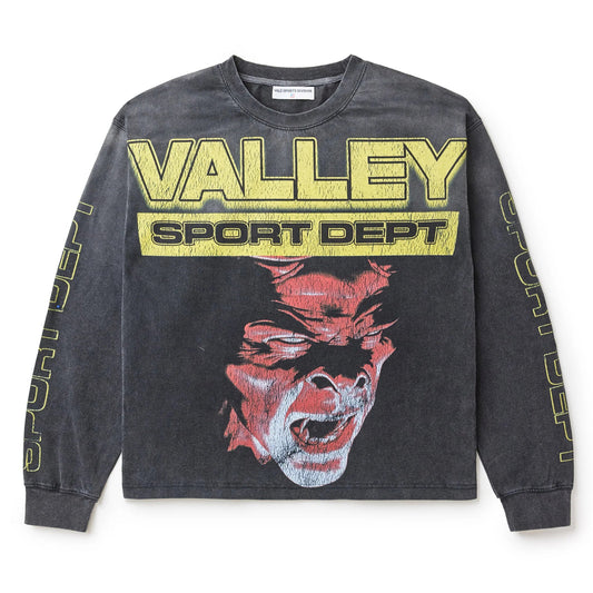 Vale Forever Hellboy L/S T-Shirt Washed Black