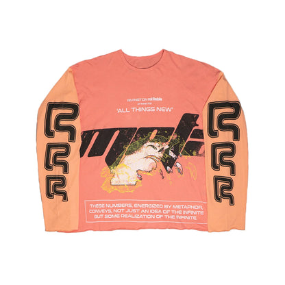 RIVINGTON roi Rebis All Things New Enemy L/S Tee Meta Red