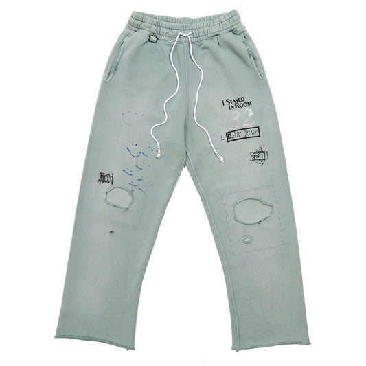 Paly Hollywood Alta Cienega Sweatpant Green