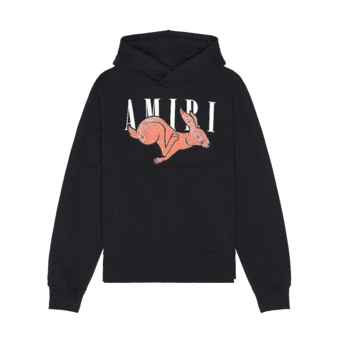 Amiri CNY Rabbit Logo Hoodie Black