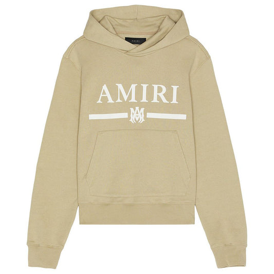 Amiri MA Bar Logo Hoodie Tan