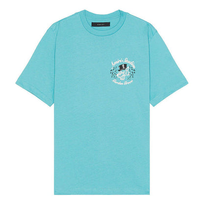 Amiri Studios Tee Aqua