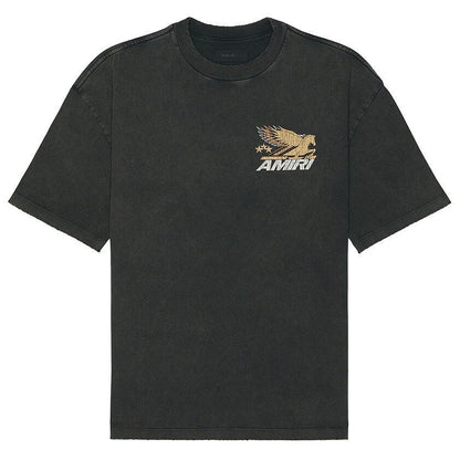 Amiri Vintage Pegasus Oversized Tee Black