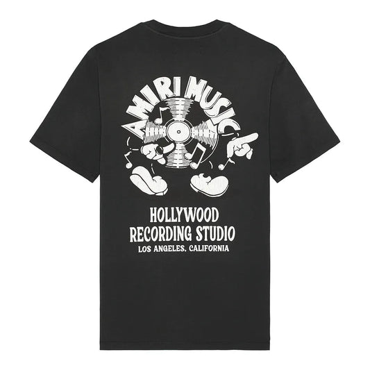 Amiri Music Record Tee Black