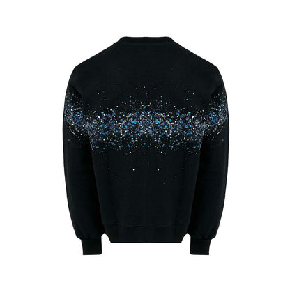 AMIRI Crystal Splash Logo Sweatshirt Black/Blue