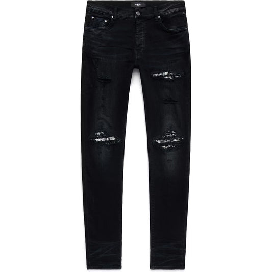 Amiri MX1 Bandana Jeans Black