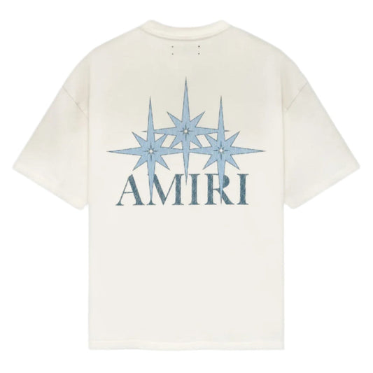 Amiri Starburst Oversized Tee Ivory