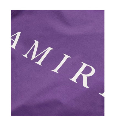 AMIRI MA Logo T-Shirt Purple