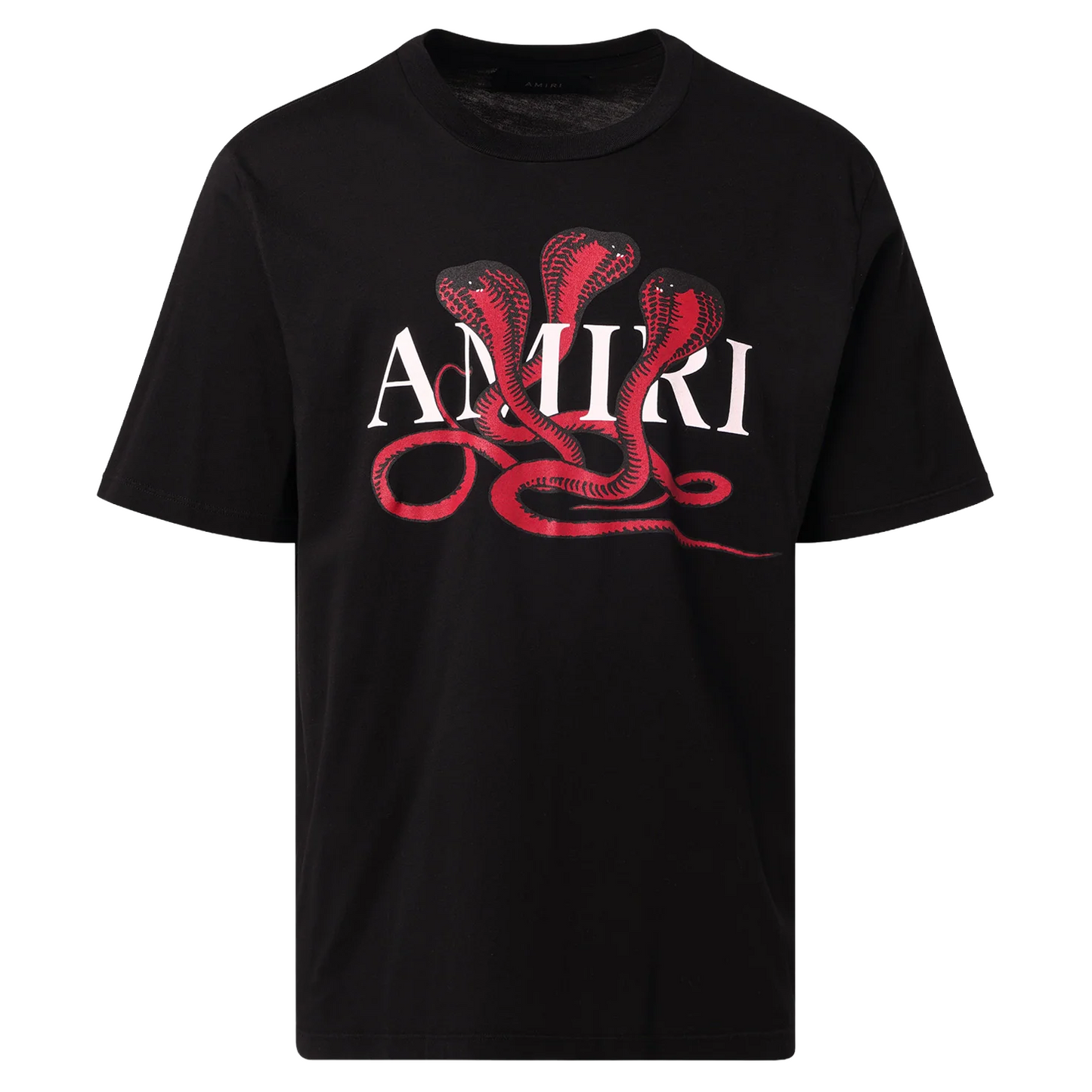 Amiri Snake Tee Black/Red