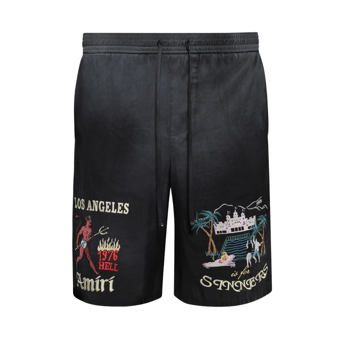 Amiri Sinners Short Black