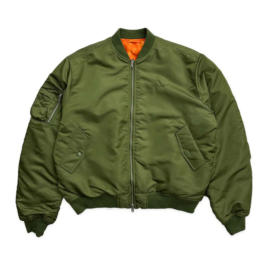 Sinclair Reversible Bomber Jacket Olive