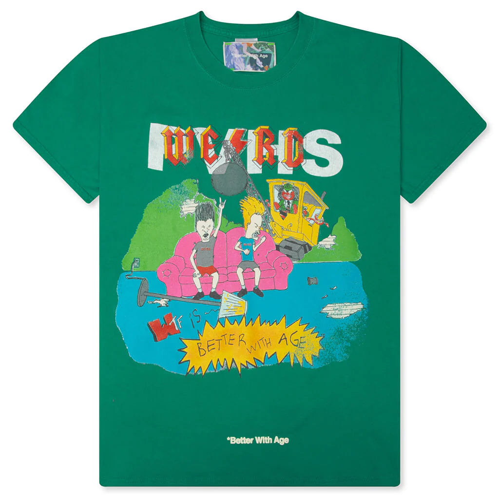 *Better With Age Angus Tee Green