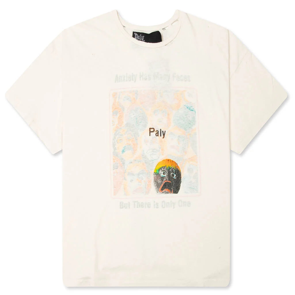Paly Hollywood Anxiety Tee Vintage Cream