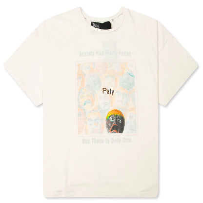 Paly Hollywood Anxiety Tee Vintage Cream