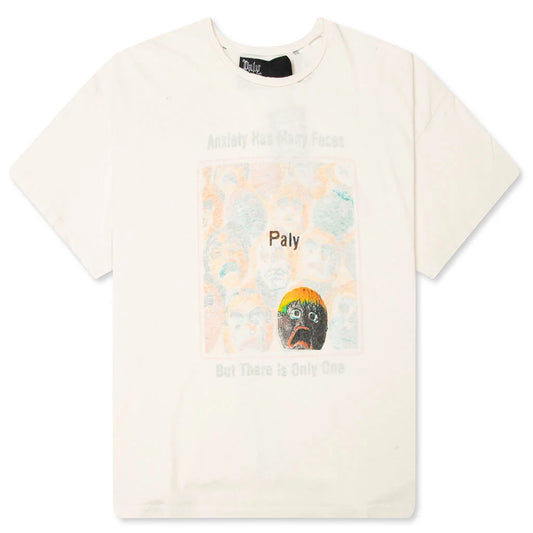 Paly Hollywood Anxiety Tee Vintage Cream