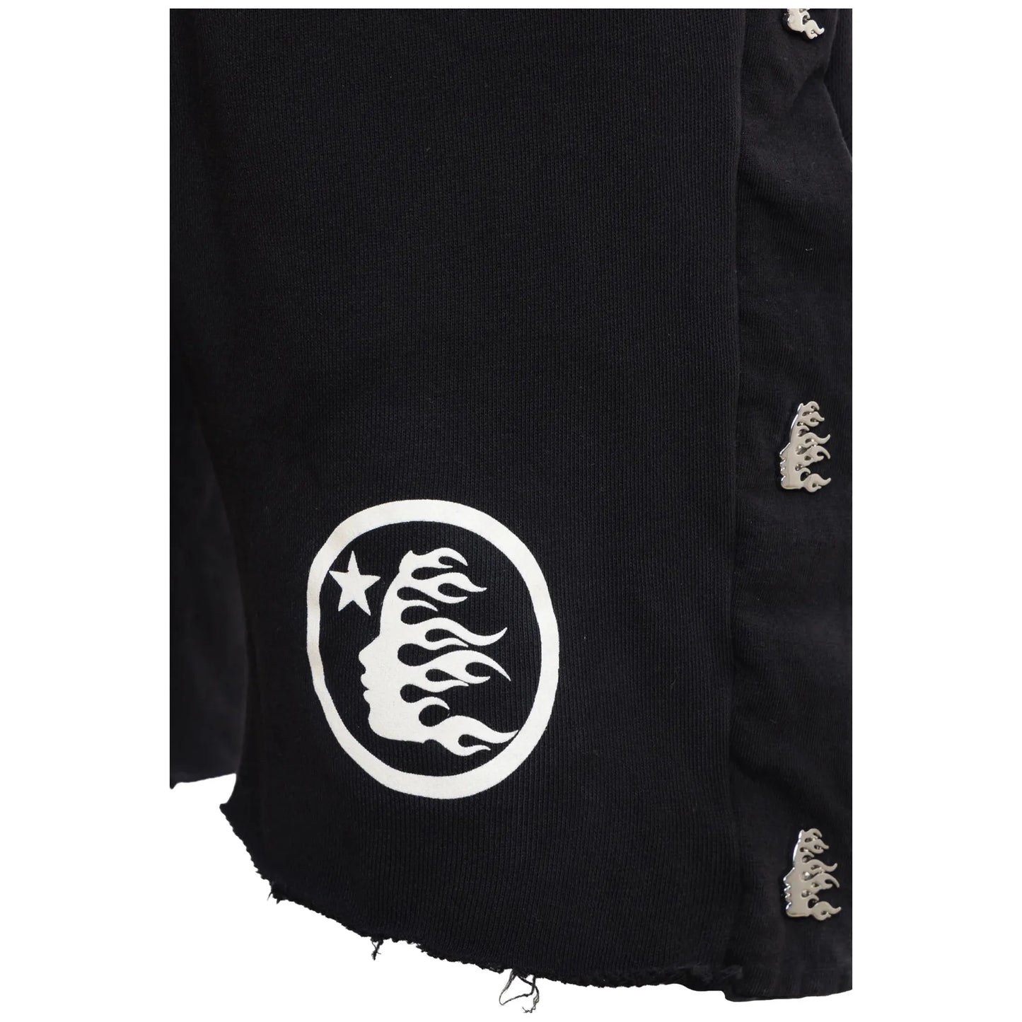 Hellstar Snap Shorts Black