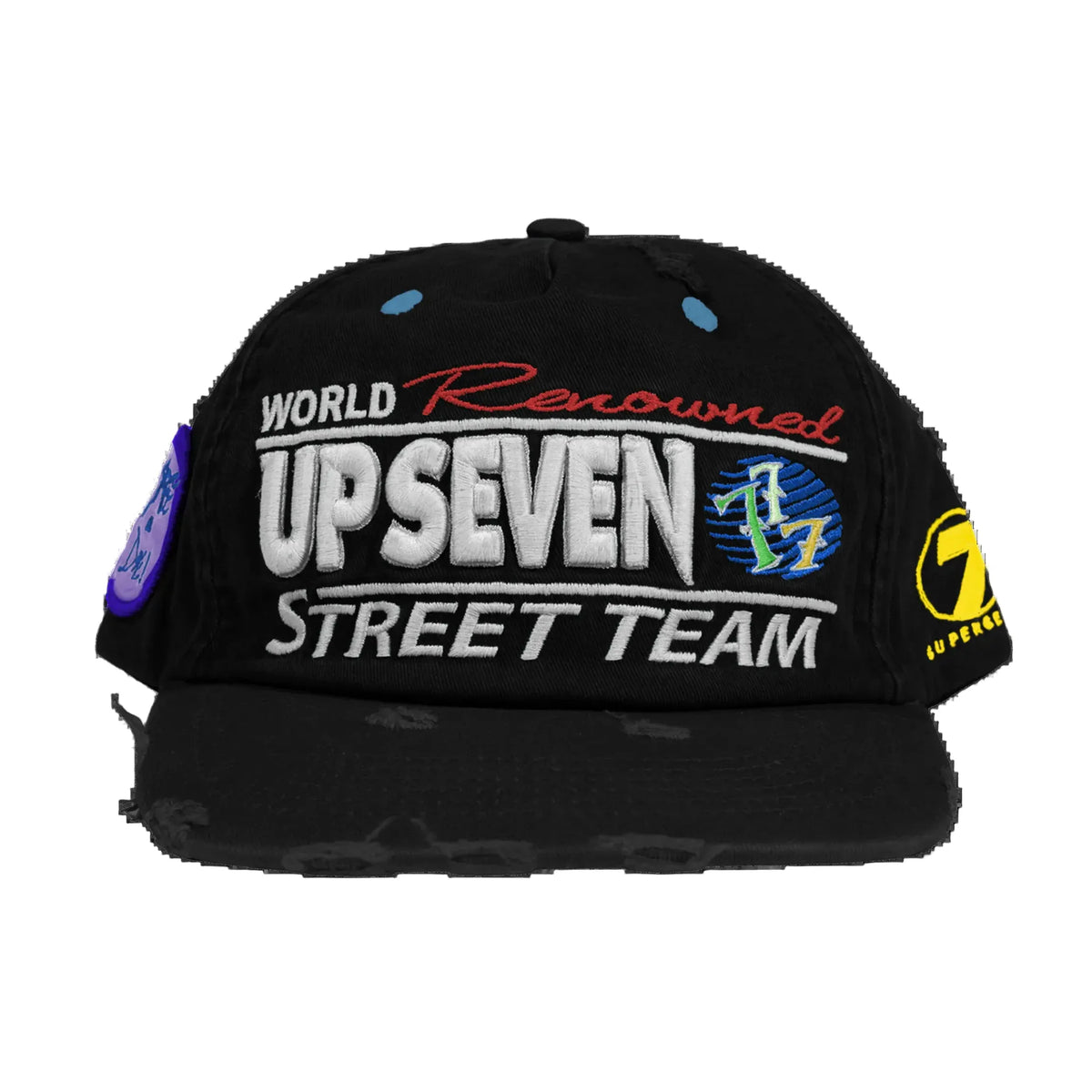 Up 7 Sachi Intl Street Team Hat Black