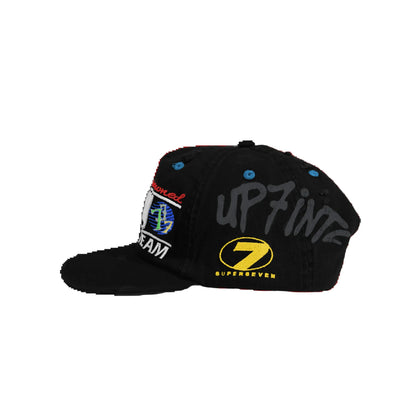 Up 7 Sachi Intl Street Team Hat Black