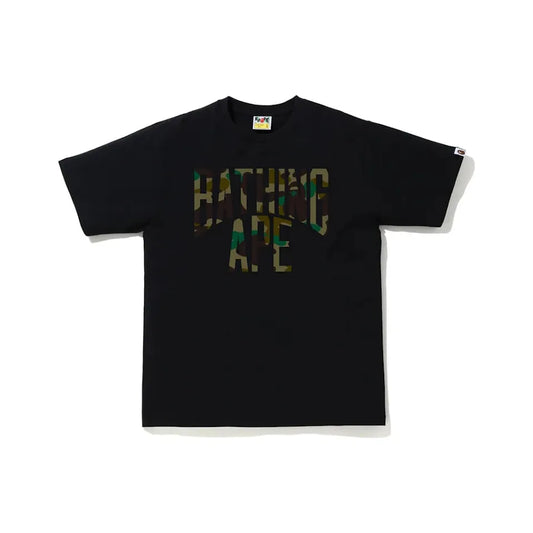 BAPE 1st Camo NYC Logo Tee Black/Green