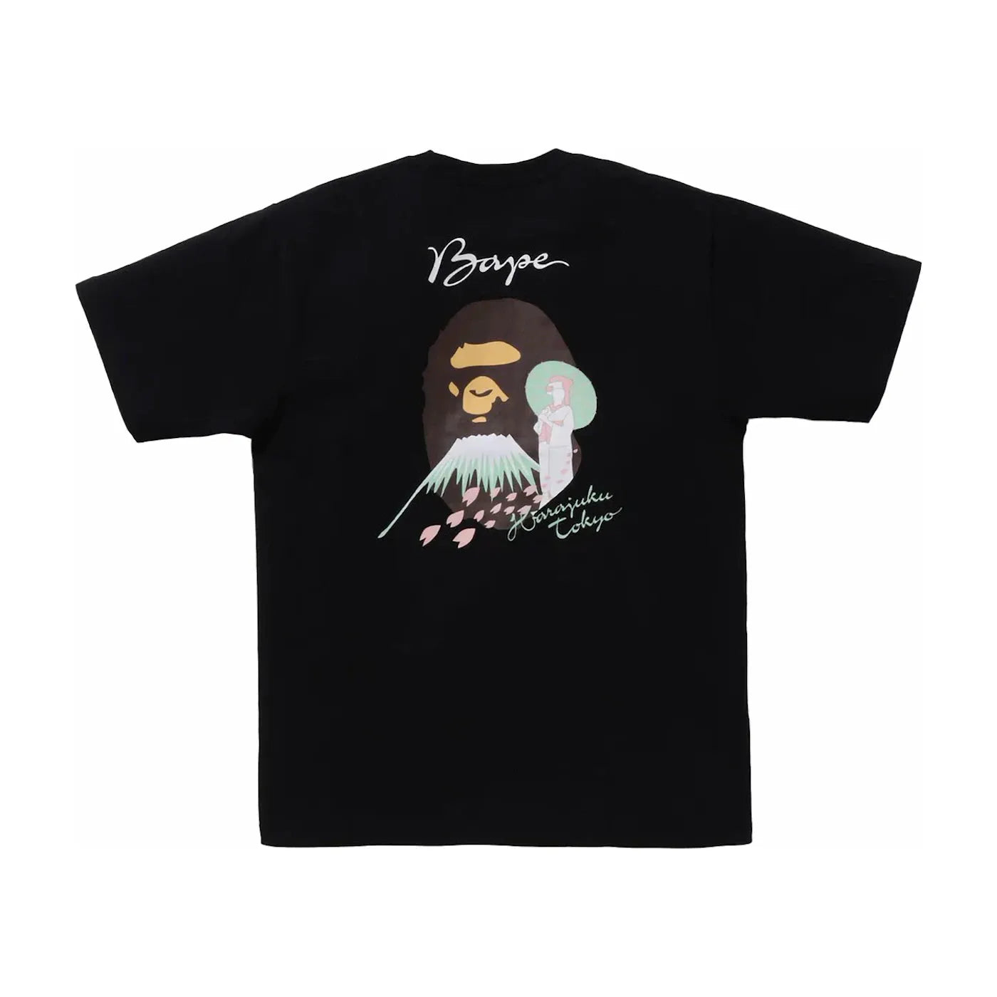 BAPE Harajuku Souvenir Tee Black