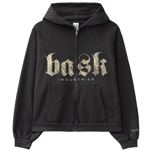 Basketcase Gallery Industries Zip-Up Hoodie Vintage Black
