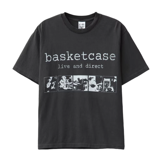 Basketcase Gallery Scar T-Shirt Vintage Black