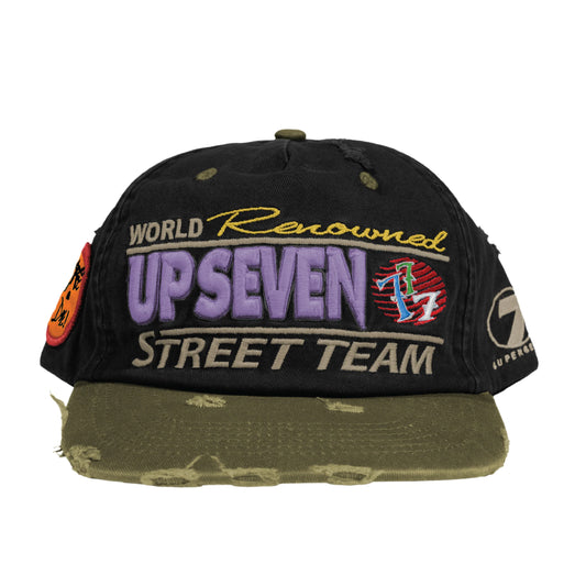 Up 7 Intl Street Team Hat Black/Olive Green