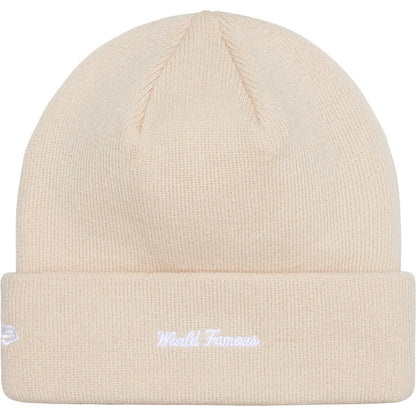 Supreme New Era Box Logo Beanie (FW24) Stone