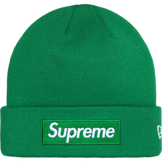 Supreme New Era Box Logo Beanie (FW24) Green