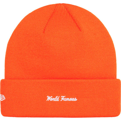 Supreme New Era Box Logo Beanie (FW24) Dark Orange