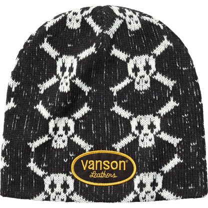 Supreme®/Vanson Leathers® Skull Beanie Black