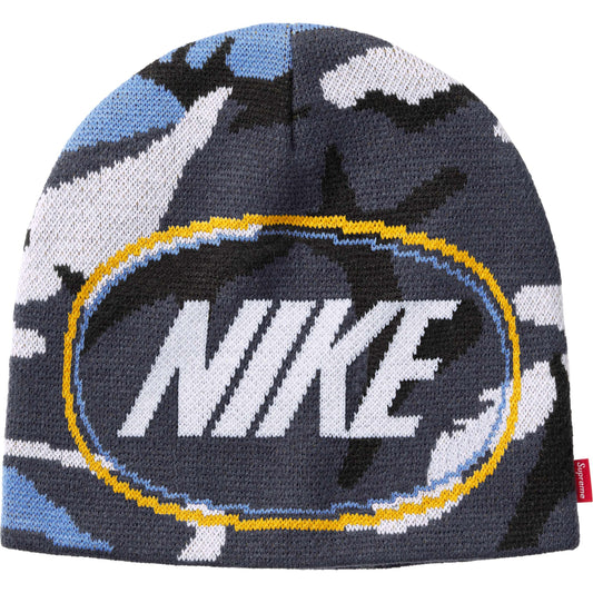 Supreme®/Nike® Oval Beanie Blue Camo