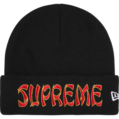 Supreme New Era® Action Beanie Black
