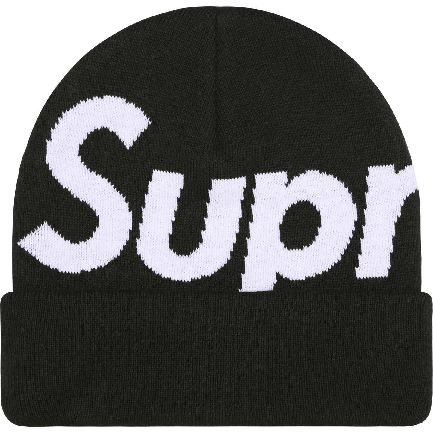 Supreme Big Logo Beanie (FW25) Black